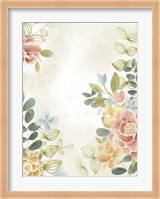 Soft Flower Collection II Fine Art Print