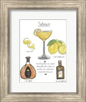 Classic Cocktail - Sidecar Fine Art Print