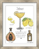 Classic Cocktail - Sidecar Fine Art Print