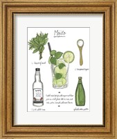 Classic Cocktail - Mojito Fine Art Print