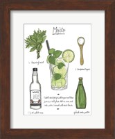 Classic Cocktail - Mojito Fine Art Print