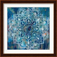 Mandala in Blue II Fine Art Print
