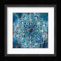 Mandala in Blue II Fine Art Print