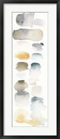 Watercolor Swatch Panel Neutral I Framed Print