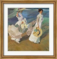 Paseo a Orillas del Mar (Promende on the beach), 1909 Fine Art Print