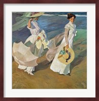Paseo a Orillas del Mar (Promende on the beach), 1909 Fine Art Print