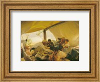 Eating in the Boat Fine Art Print