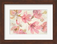 Magnolias in Bloom on White Fine Art Print