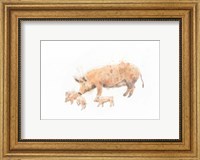 Pig and Piglet Fine Art Print