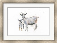 Goat and Kid Fine Art Print