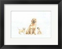 Dog and Puppies Fine Art Print