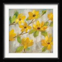 Golden Bloom II Framed Print