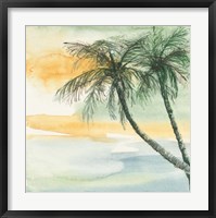Island Sunset II Framed Print