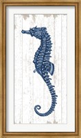 Seahorse in Blue II Fine Art Print