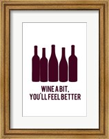 Wine Sentiment I Fine Art Print