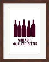 Wine Sentiment I Fine Art Print