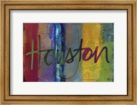 Abstract Houston Fine Art Print