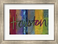 Abstract Houston Fine Art Print