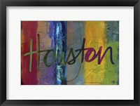 Abstract Houston Fine Art Print