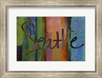 Abstract Seattle Fine Art Print