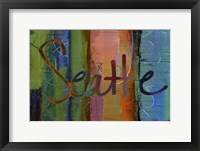 Abstract Seattle Fine Art Print