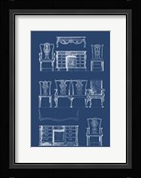 Furniture Blueprint I Fine Art Print