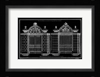 Neufforge Gate Blueprint I Fine Art Print