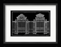 Neufforge Gate Blueprint II Fine Art Print