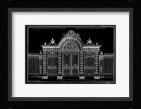 Neufforge Gate Blueprint III Fine Art Print