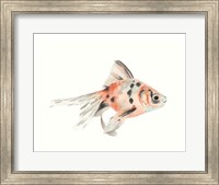 Watercolor Tropical Fish I Fine Art Print