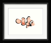 Watercolor Tropical Fish IV Fine Art Print