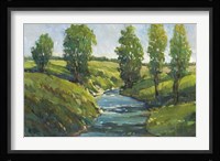 Lush Landscape III Framed Print
