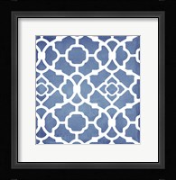 Moroccan Blues III Fine Art Print
