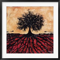 Tree with Roots I Fine Art Print