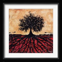 Tree with Roots I Fine Art Print