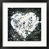 Emotions Scenes White Heart Fine Art Print