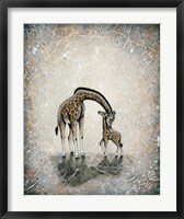 My Love for You - Giraffes Fine Art Print