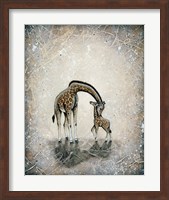 My Love for You - Giraffes Fine Art Print