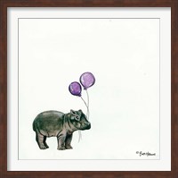 Nursery Hippo Fine Art Print