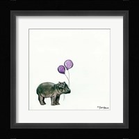 Nursery Hippo Fine Art Print