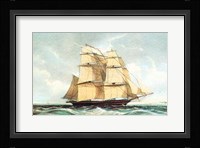 William a. Knell - Ships [4] Fine Art Print