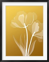 Floral Silhouette 6 Fine Art Print