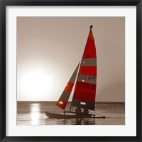 Sailboat Sunset Fine Art Print