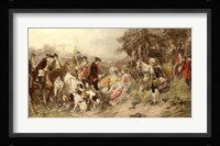 Picnic Party of Madame Du Barry Fine Art Print