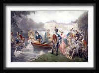Glorious Days of Fontainebleau Fine Art Print
