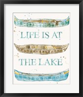 Lakehouse IV Framed Print
