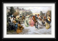 Dance At the Imperial Court Fine Art Print
