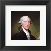 George Washington, 1795 -Detail Framed Print