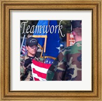 Teamwork Affirmation Detail Fine Art Print