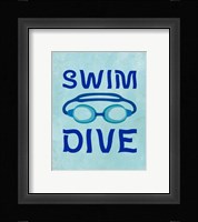 Swim Dive 1 Fine Art Print